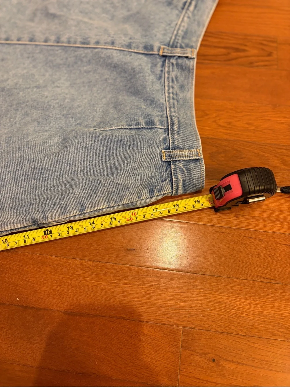 Authentic Waco | Vintage Denim Pleated Mom Shorts